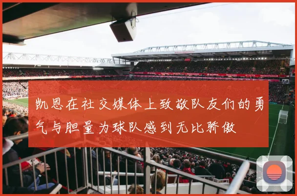 凯恩在社交媒体上致敬队友们的勇气与胆量为球队感到无比骄傲